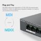 Εικόνα της Switch Mercusys MS108GP Desktop 8-Port Gigabit with 7-Port PoE+