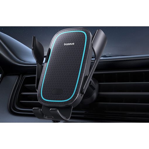 Εικόνα της Baseus Milky Way Pro Wireless Charger & Car Holder 15W Black C40357000111-00