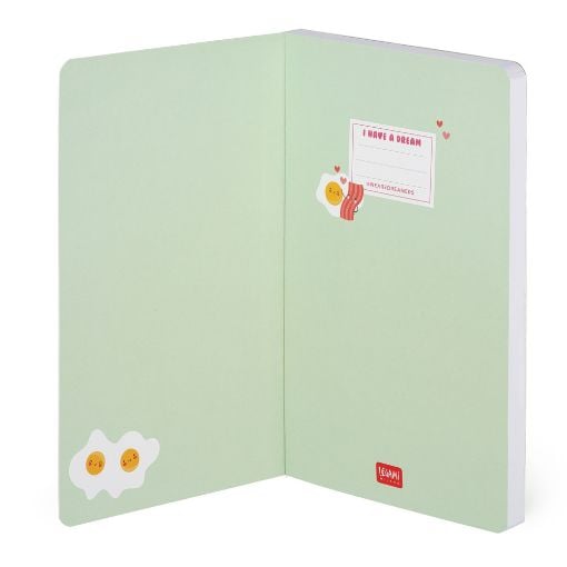 Εικόνα της Legami - Σημειωματάριο Ριγέ B6 Egg NOTP0107
