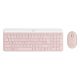 Εικόνα της Πληκτρολόγιο-Ποντίκι Logitech MK470 Wireless Rose US 920-011322