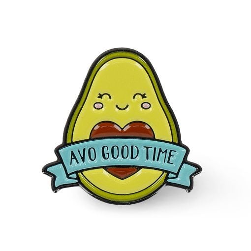 Εικόνα της Καρφίτσα Legami Enamel Metal Pin Your Style! Avocado MTP0004