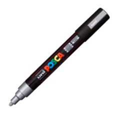 Εικόνα της Μαρκαδόρος Σχεδίου Uni-Posca PC-5M 2.5mm Silver