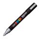Εικόνα της Μαρκαδόρος Σχεδίου Uni-Posca PC-5M 2.5mm Silver