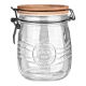 Εικόνα της Δοχείο Αποθήκευσης Estia Allure Γυάλινο 750ml με Κλιπ Καπάκι 01-23898