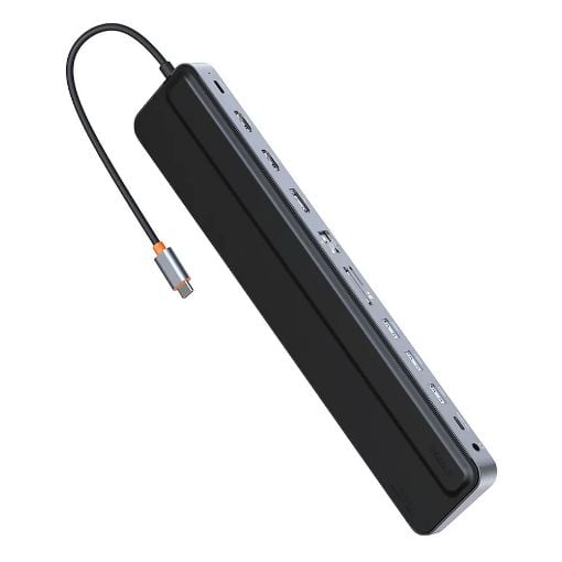 Εικόνα της Docking Station Baseus EliteJoy Gen2 Series USB-C 12in1 Dark Grey WKSX030213