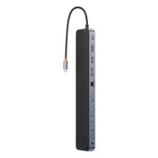 Εικόνα της Docking Station Baseus EliteJoy Gen2 Series USB-C 12in1 Dark Grey WKSX030213