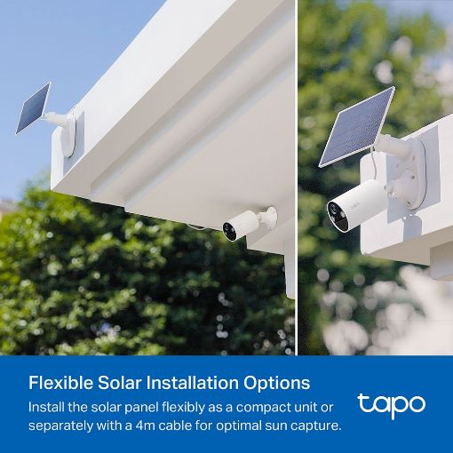 Εικόνα της Outdoor Wireless IP Camera Tp-Link Tapo C410 2K with Solar Panel Kit White