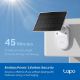 Εικόνα της Outdoor Wireless IP Camera Tp-Link Tapo C410 2K with Solar Panel Kit White