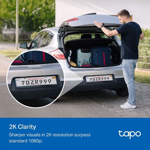 Εικόνα της Outdoor Wireless IP Camera Tp-Link Tapo C410 2K White