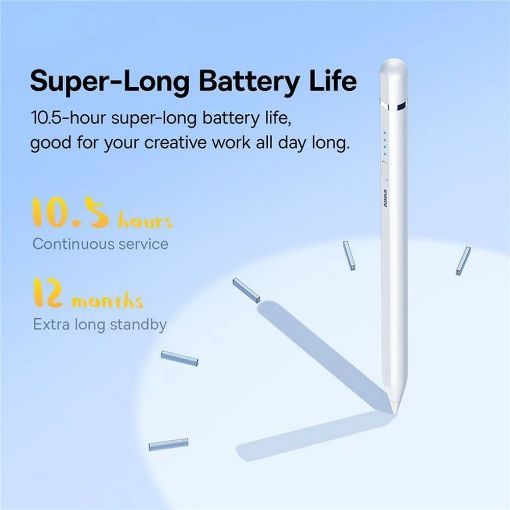 Εικόνα της Baseus Smooth Writing Stylus Plug-in Lightning (Active) for iPad Λευκό P80015806211-03
