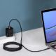 Εικόνα της Σετ Καλώδια Baseus Cafule USB-C to USB-C 100W 2m 2psc Red/Black & Grey/Black P10318306003-01