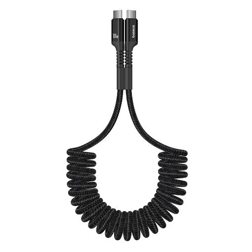 Εικόνα της Καλώδιο Baseus Fish Eye USB-C to USB-C 100W 1m Black P10320203111-00