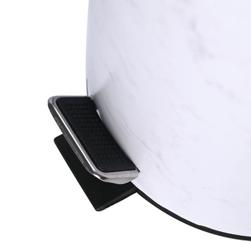 Εικόνα της Χαρτοδοχείο Μπάνιου Estia Marble Soft Close 5lt 02-22020