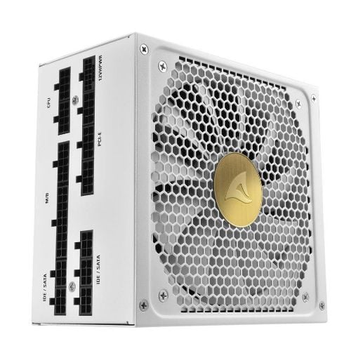 Εικόνα της Τροφοδοτικό Sharkoon Rebel P30 1000W Full Modular 80 Plus Gold Λευκό
