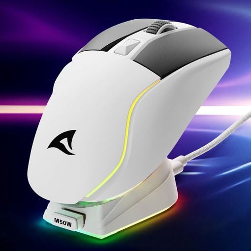 Εικόνα της Ποντίκι Sharkoon Skiller SGM35 RGB White