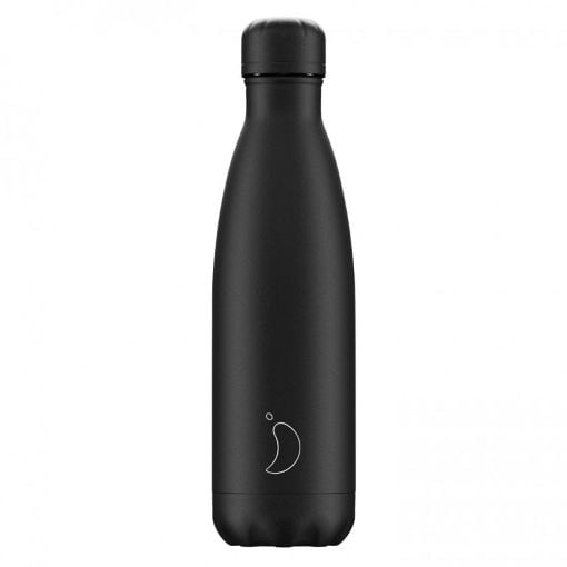 Εικόνα της Μπουκάλι Θερμός Chilly's All Black 500ml 200327