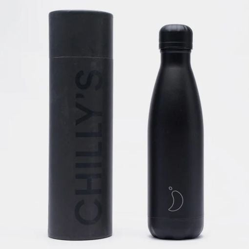 Εικόνα της Μπουκάλι Θερμός Chilly's All Black 750ml 200410