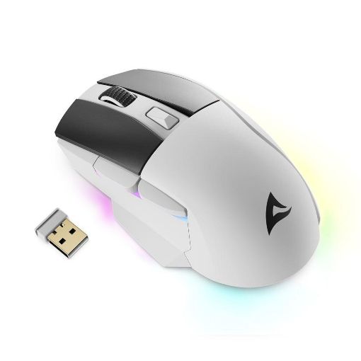 Εικόνα της Ποντίκι Sharkoon Skiller SGM50W Wireless RGB White