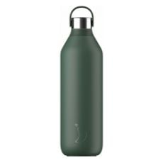 Εικόνα της Μπουκάλι Θερμός Chilly's Series 2 Bottle Pine Green 1lt 222-101