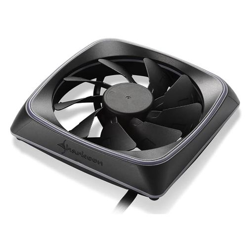 Εικόνα της Case Fan Sharkoon Shark Lights 120mm RGB 3-Pin Black