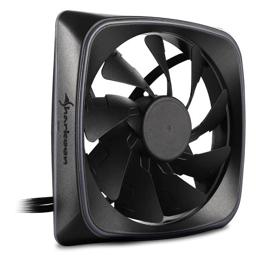 Εικόνα της Case Fan Sharkoon Shark Lights 120mm RGB 3-Pin Black