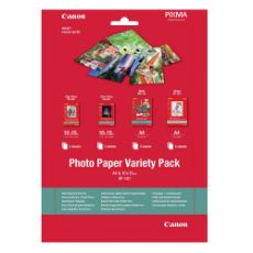 Εικόνα της Φωτογραφικό Χαρτί Canon VP-101 Variety Pack A4 & 10x15cm 20 Φύλλα 0775B079