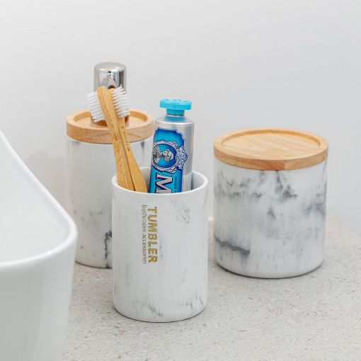 Εικόνα της Αντλία Σαπουνιού Estia Marble Ρητίνης 360ml 02-21795