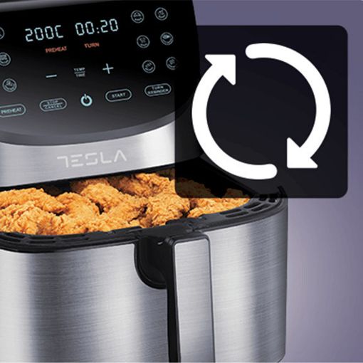 Εικόνα της Φριτέζα Αέρος Tesla AF701BX 7lt 1700W Black/Inox