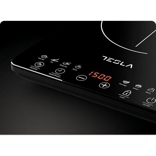 Εικόνα της Επιτραπέζια Επαγωγική Εστία Tesla IC300B Μονή 1500W Black
