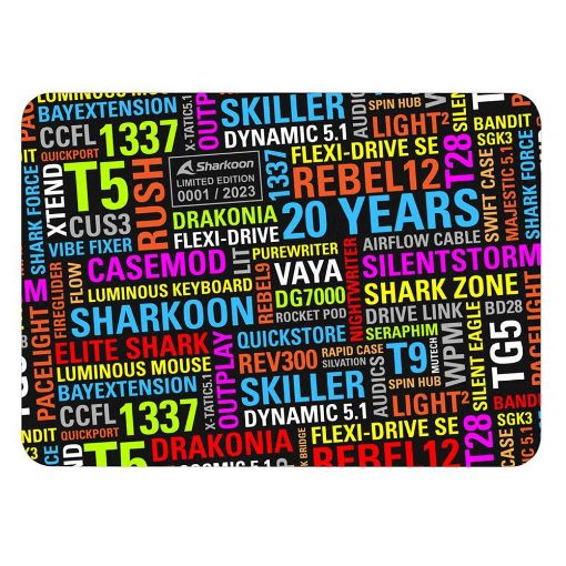 Εικόνα της Mouse Pad Sharkoon 20 Years