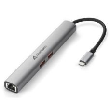 Εικόνα της USB Hub Sharkoon OfficePal USB Type-C 6-in-1 Combo Adapter
