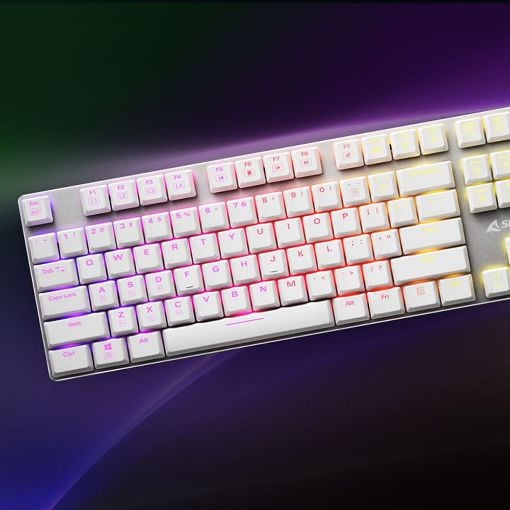 Εικόνα της Πληκτρολόγιο Sharkoon PureWriter TKL Kailh Red Switches RGB US White