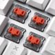 Εικόνα της Πληκτρολόγιο Sharkoon PureWriter TKL Kailh Red Switches RGB US White