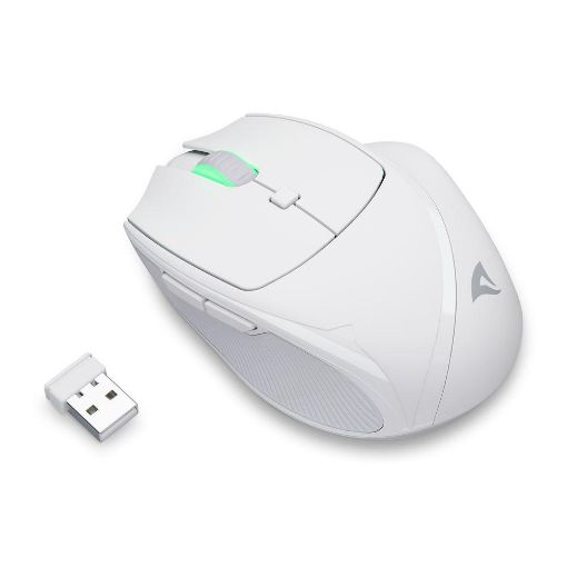 Εικόνα της Ποντίκι Sharkoon OfficePal M25W White