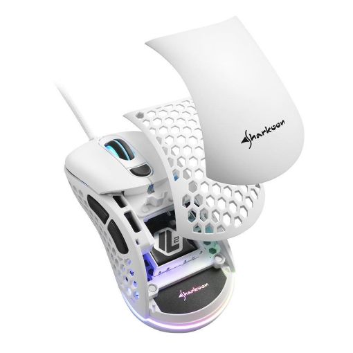 Εικόνα της Ποντίκι Sharkoon Light² 200 RGB Gaming White