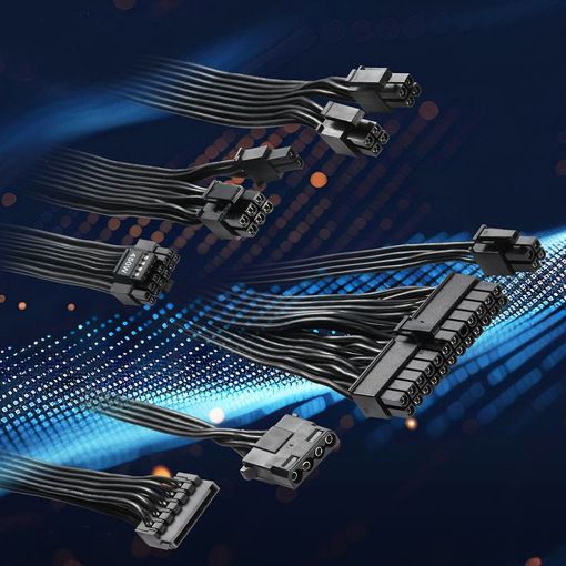 Εικόνα της Τροφοδοτικό Sharkoon Rebel P20 SFX 750W Full Modular Cybenetics Platinum