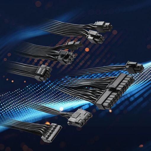 Εικόνα της Τροφοδοτικό Sharkoon Rebel P20 SFX 1000W Full Modular Cybenetics Platinum