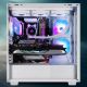 Εικόνα της Sharkoon Rebel C60 RGB Tempered Glass White