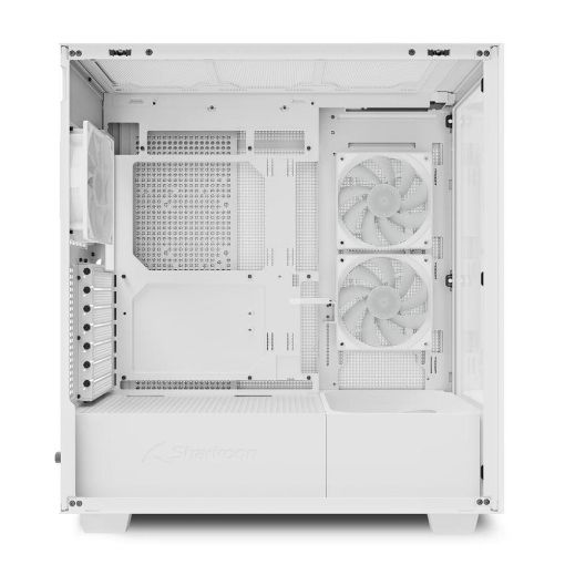 Εικόνα της Sharkoon Rebel C60 RGB Tempered Glass White