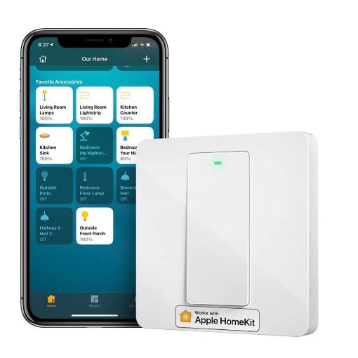 Εικόνα της Smart Εξωτερικός Διακόπτης Meross One Way White MSS510XHK-EU