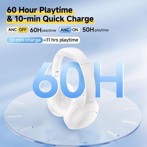 Εικόνα της Headset QCY H3 Lite Bluetooth White