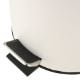 Εικόνα της Καλαθάκι Μπάνιου Estia Classic Μεταλλικό Soft Close 5lt Matte White 02-3746
