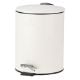 Εικόνα της Καλαθάκι Μπάνιου Estia Classic Μεταλλικό Soft Close 5lt Matte White 02-3746