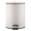 Εικόνα της Καλαθάκι Μπάνιου Estia Classic Μεταλλικό Soft Close 5lt Matte White 02-3746