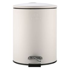 Εικόνα της Καλαθάκι Μπάνιου Estia Classic Μεταλλικό Soft Close 5lt Matte White 02-3746