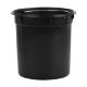 Εικόνα της Καλαθάκι Μπάνιου Estia Classic Μεταλλικό Soft Close 5lt Matte Black 02-3791