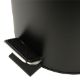 Εικόνα της Καλαθάκι Μπάνιου Estia Classic Μεταλλικό Soft Close 5lt Matte Black 02-3791