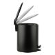 Εικόνα της Καλαθάκι Μπάνιου Estia Classic Μεταλλικό Soft Close 5lt Matte Black 02-3791