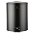 Εικόνα της Καλαθάκι Μπάνιου Estia Classic Μεταλλικό Soft Close 5lt Matte Black 02-3791