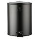 Εικόνα της Καλαθάκι Μπάνιου Estia Classic Μεταλλικό Soft Close 5lt Matte Black 02-3791